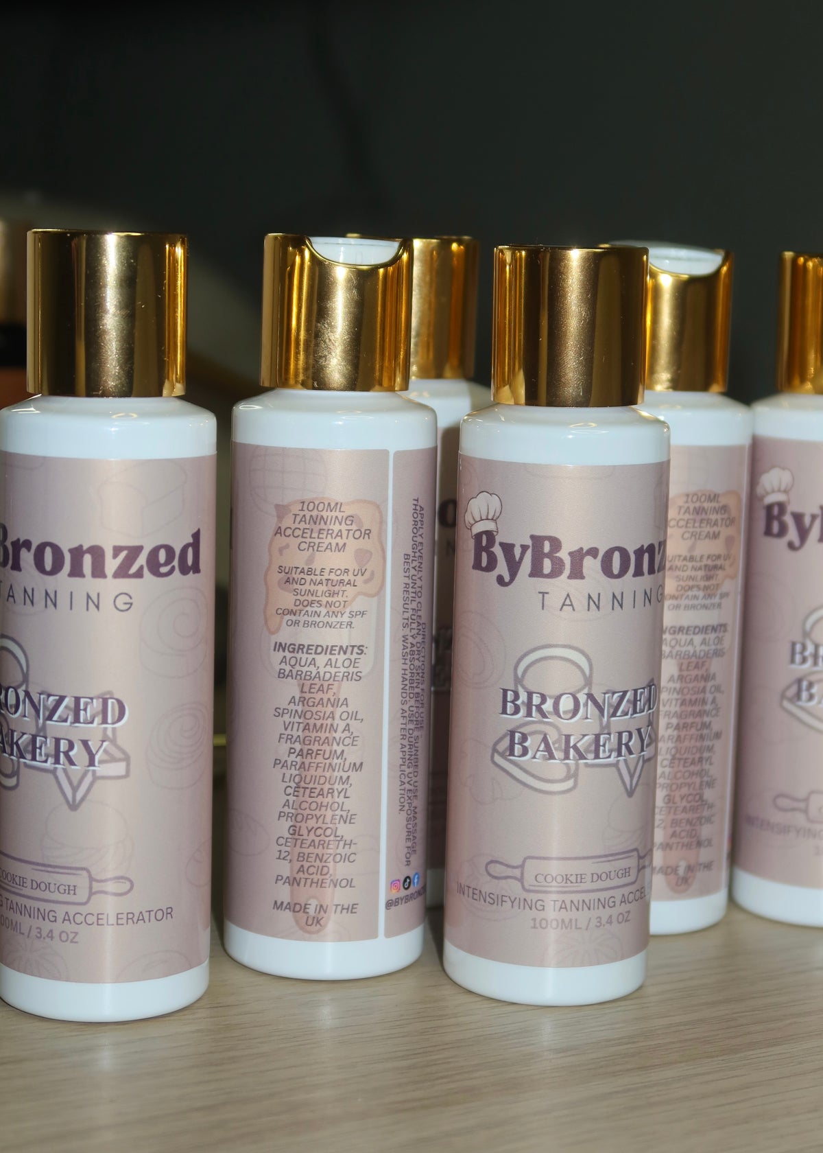 Bronzed Bakery - intensifying tanning accelerator